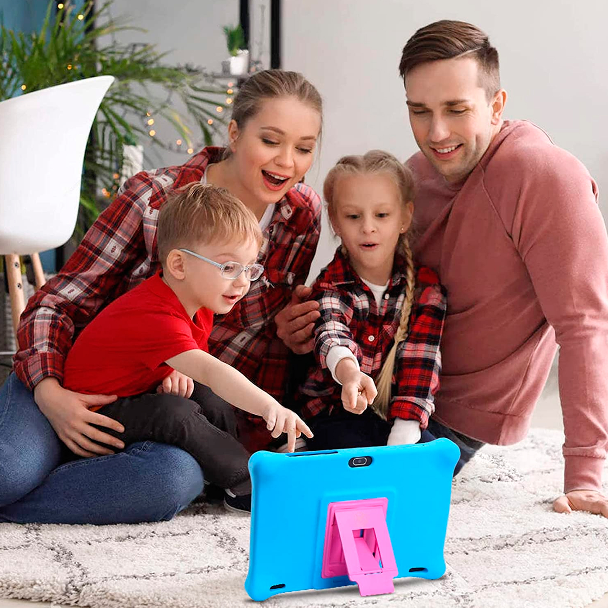 Tablet Qunyico Y10 Kids Pantalla Táctil 10,1´´ Ram2gb+Rom32gb (Azul) - Imagen 5