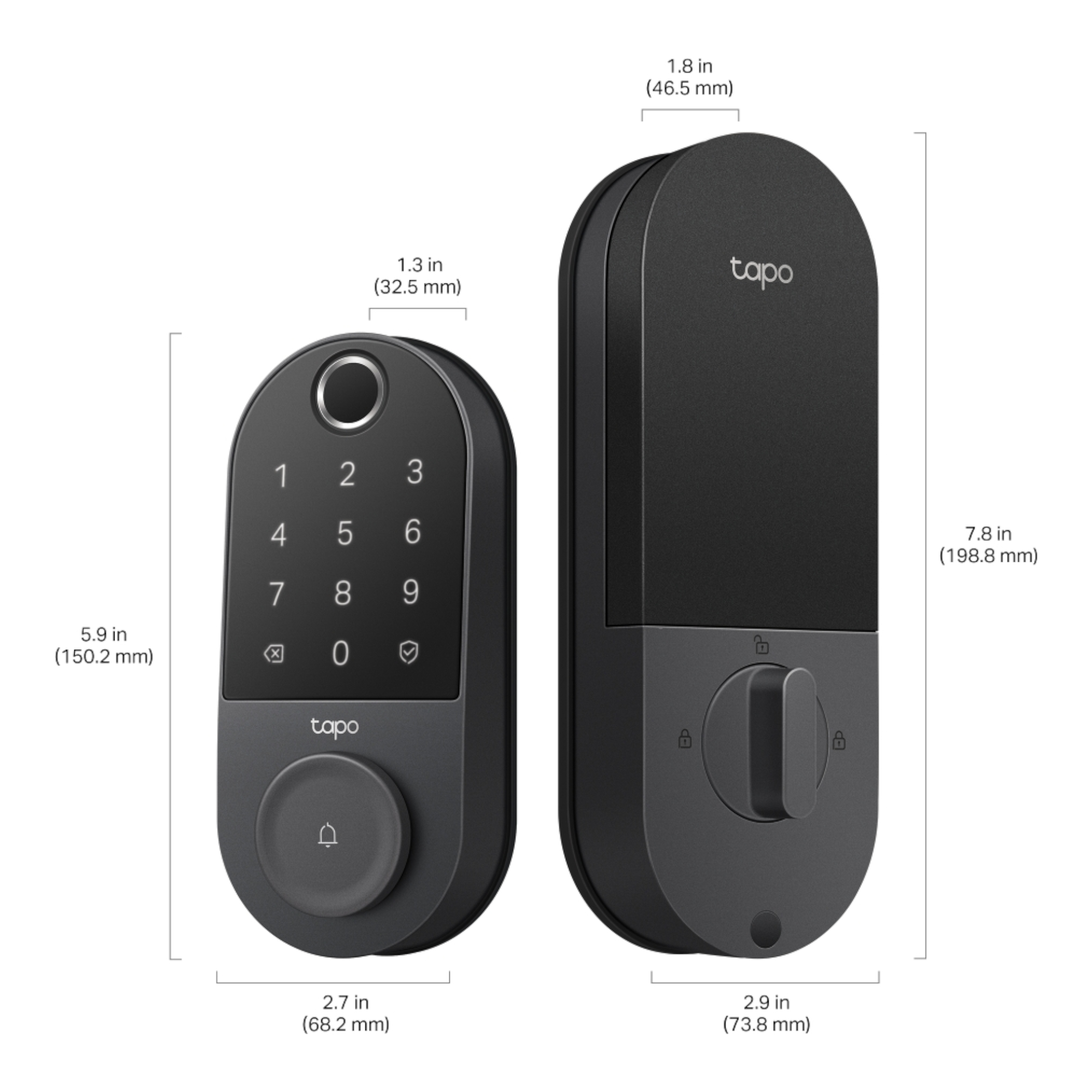 Cerradura Inteligente Tapo Dl110 Wi-Fi Huella Códigos Celular - Imagen 7