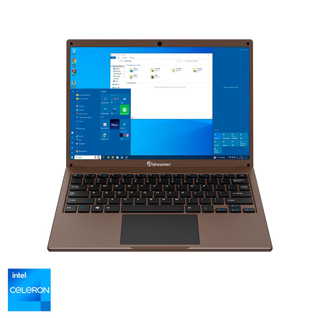 Adreamer LeoBook 13 Intel Celeron N4020 Ram 4GB  Ssd 256GB Pantalla 13.3` 2K / Windows (Nueva Sellada)