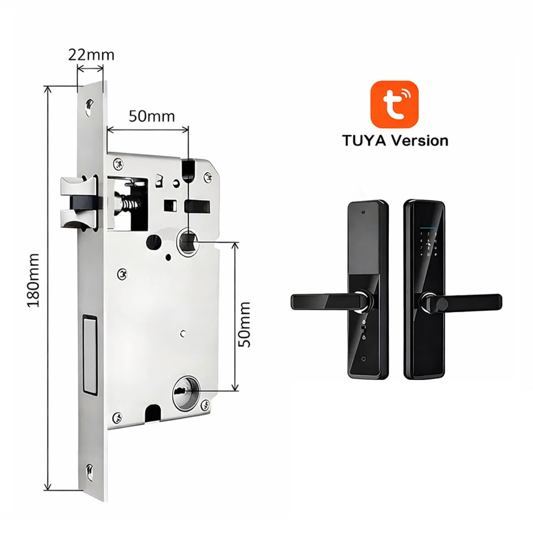 Cerradura Inteligente LOCK / Tuya Smart App / Derecha - Imagen 3