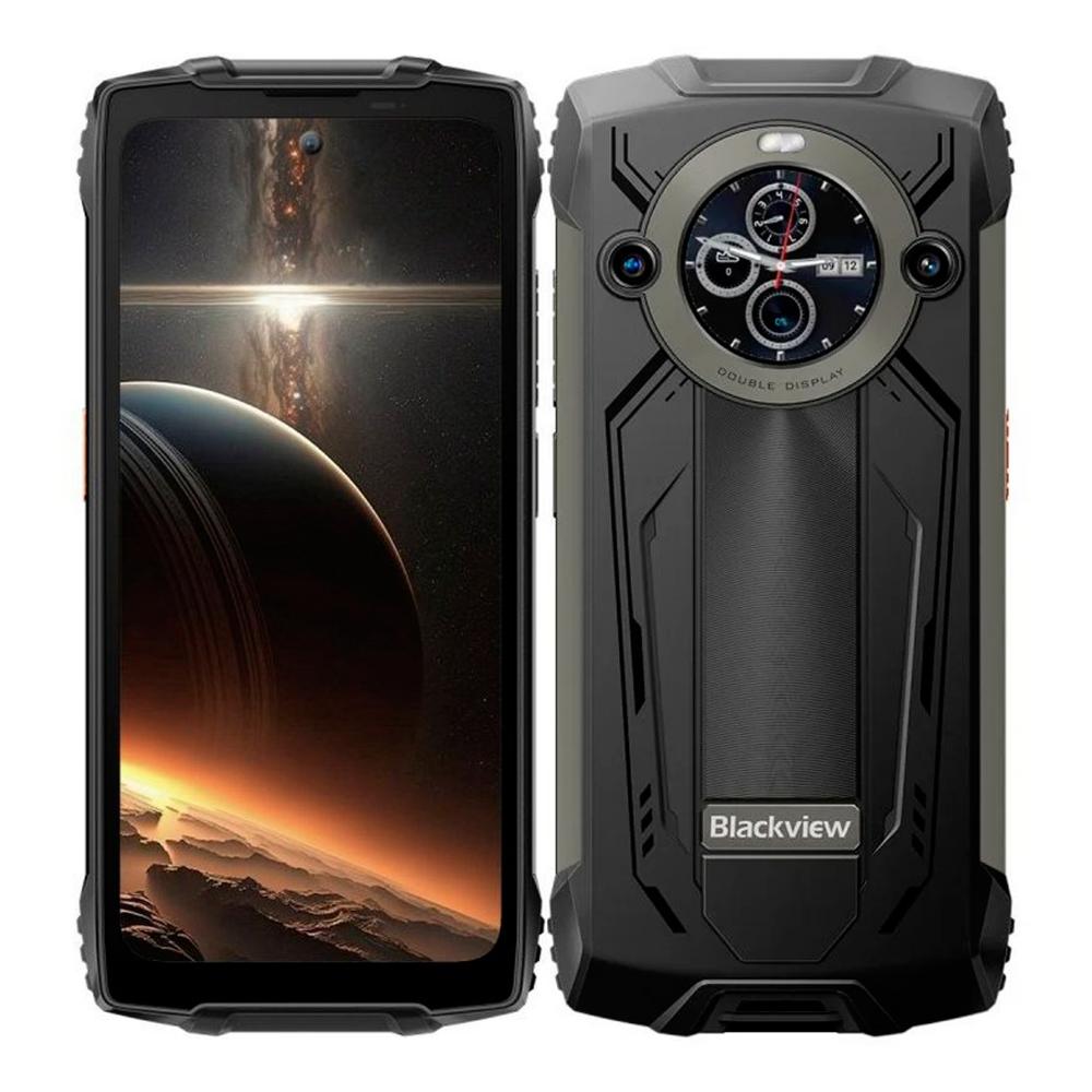 Blackview BV8200 Pantalla 6,5'+1,3' Red 4GLte Ram 12gb Rom 256gb Negro