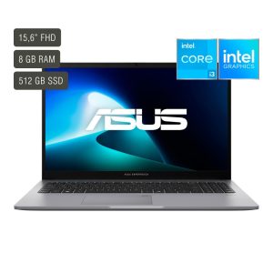 Asus Expertbook P1 P1503CVA-S71670 Pantalla 15,6' Intel Core I3 Ram 8gb Ssd 512gb