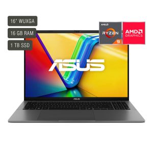 Notebook Asus Vivobook S16 Pantalla '' Amd Ryzen 9 Ram 16gb Ssd 1tb Win11