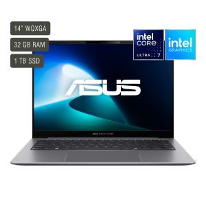Notebook Asus Expertbook PG Pantalla 14' Intel Ultra 7 Ram 32gb Ssd 1tb Win11 Pro