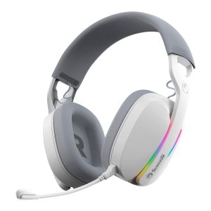 Auriculares Gaming Cableados Inalámbricos Marvo HG9086W RGB Blancos