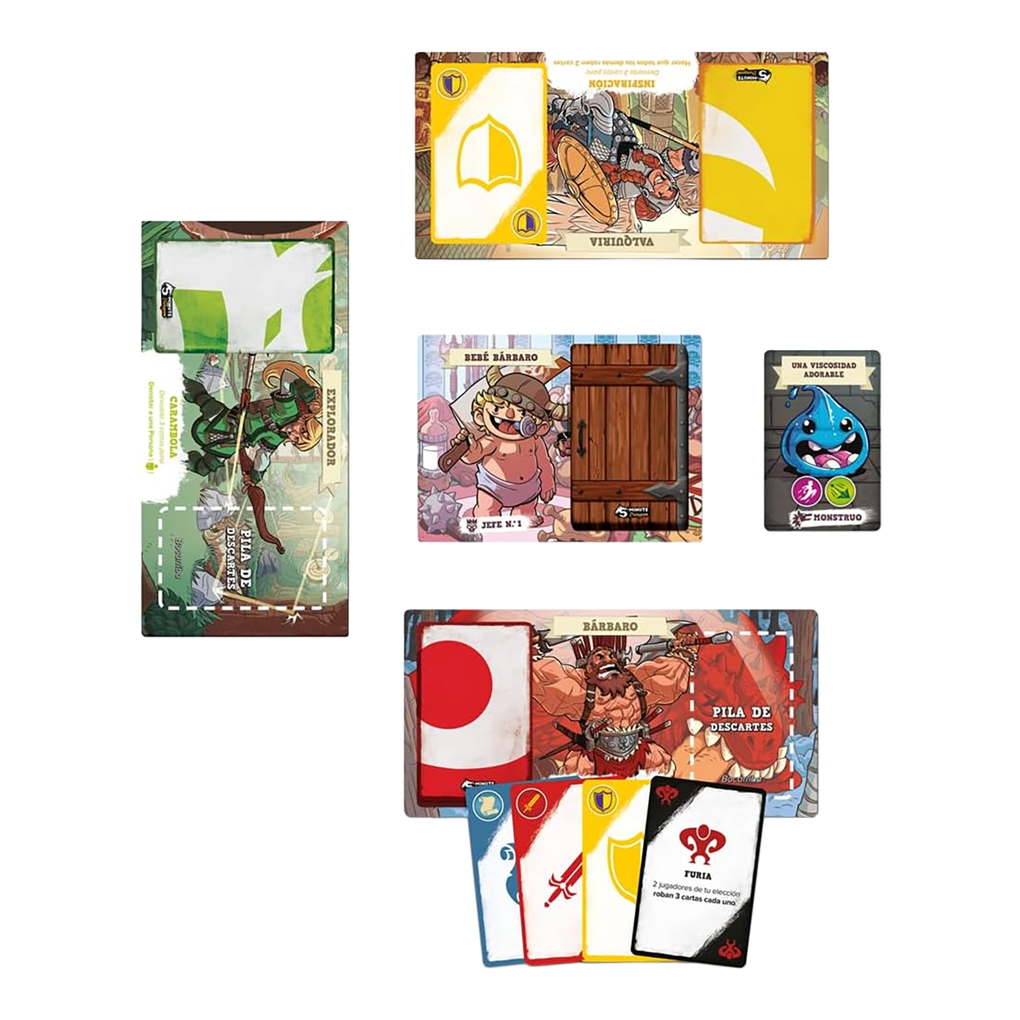 Juego De Mesa Asmodee 5 Minute Dungeon +8 - Imagen 2