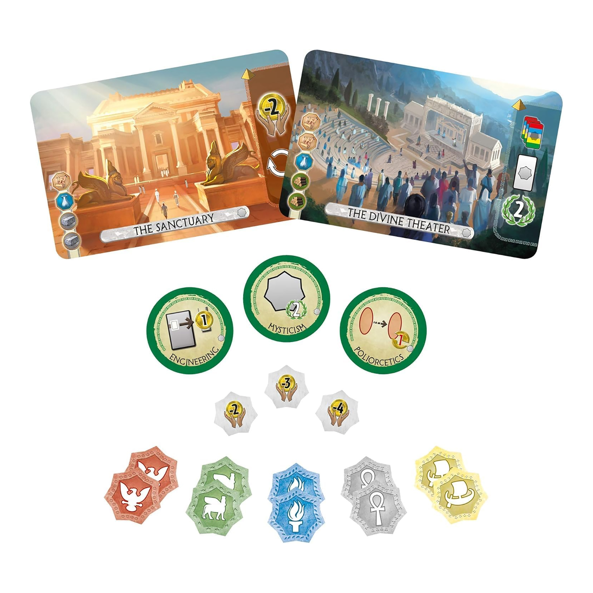 Juego De Mesa Asmodee 7 Wonders - Imagen 3