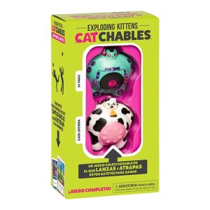 Juego De Mesa Asmodee Exploding Kittens: Catchables 2 Pack 4 +8