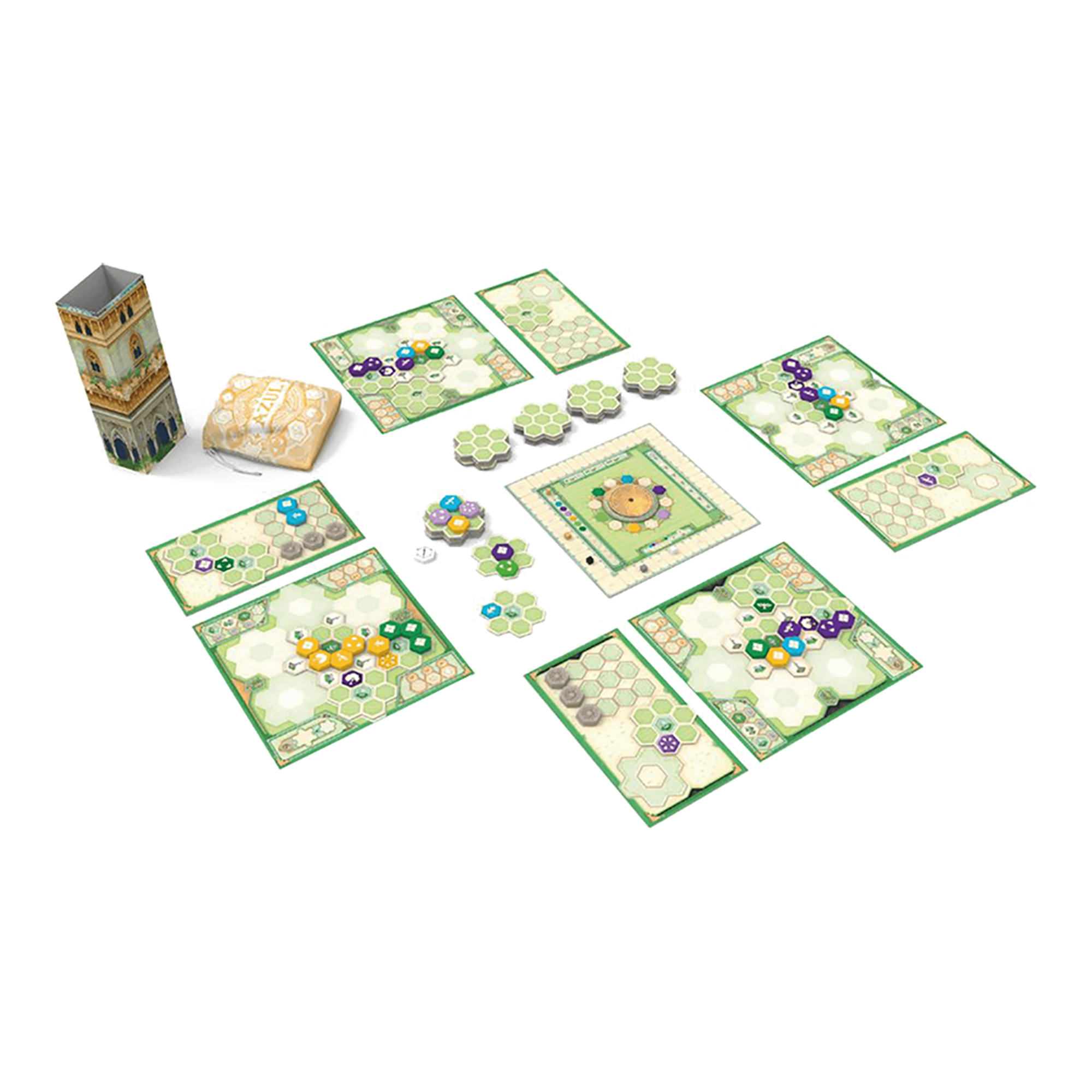 Juego De Mesa Asmodee Azul Jardín De La Reina +10 - Imagen 2