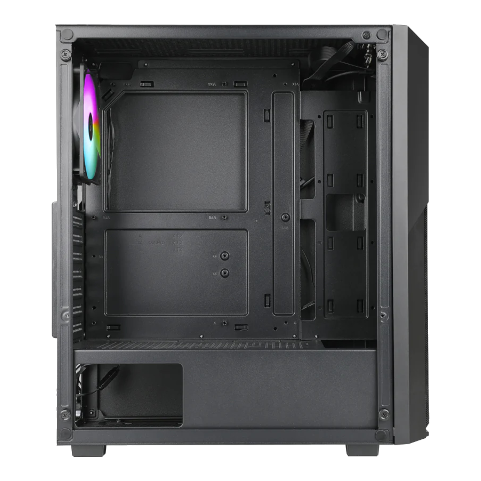 Gabinete Gamer Azza Fighter Csaz-290 Ventana Vidrio Templado - Imagen 2