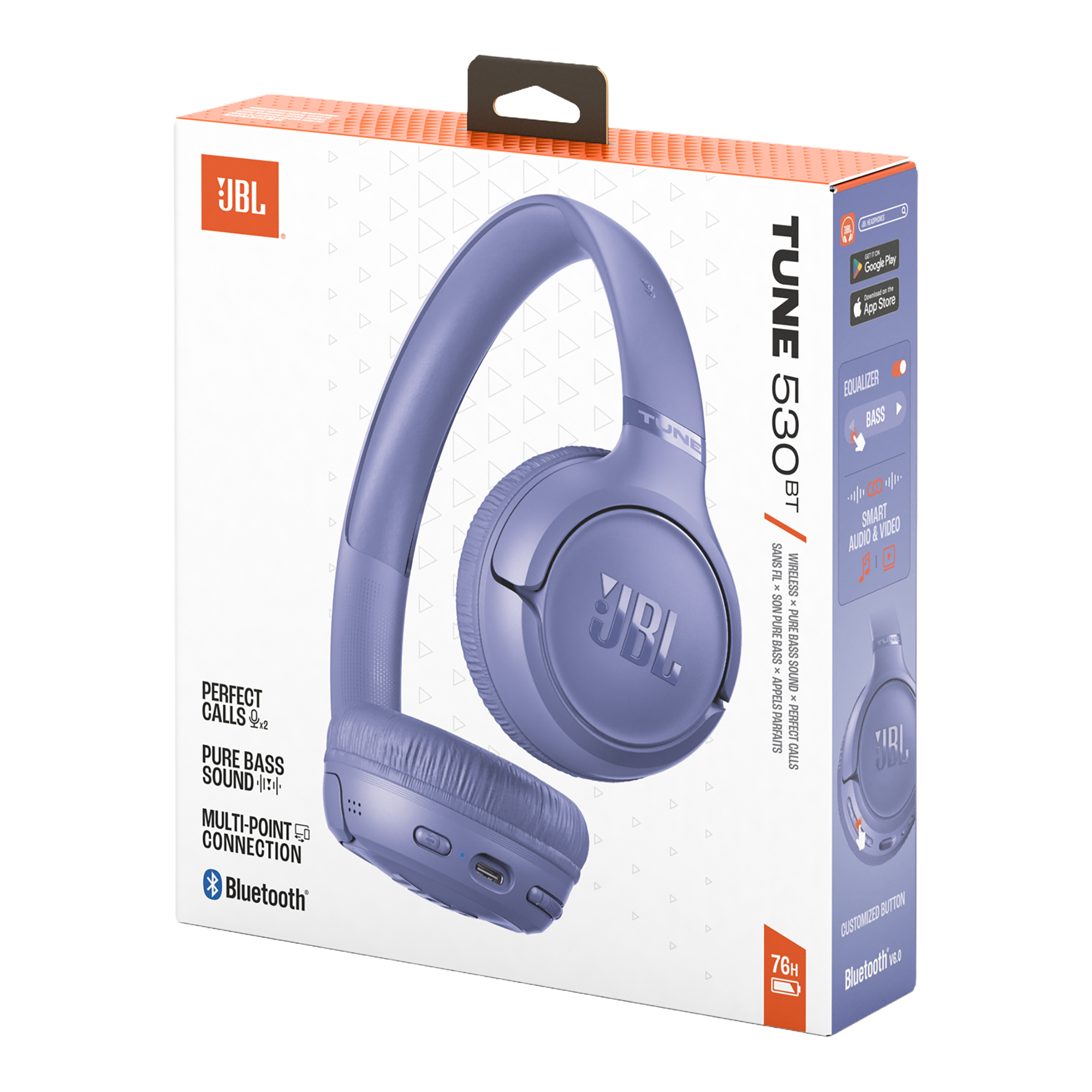 Auriculares Inalámbricos Bluetooth Jbl Tune 530bt 33mm - Imagen 3