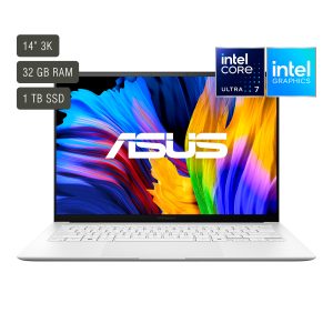 Notebook Asus Zenbook S Pantalla 14' Táctil Oled Intel Core Ultra 7 Ram 32gb SSD 1tb Win11