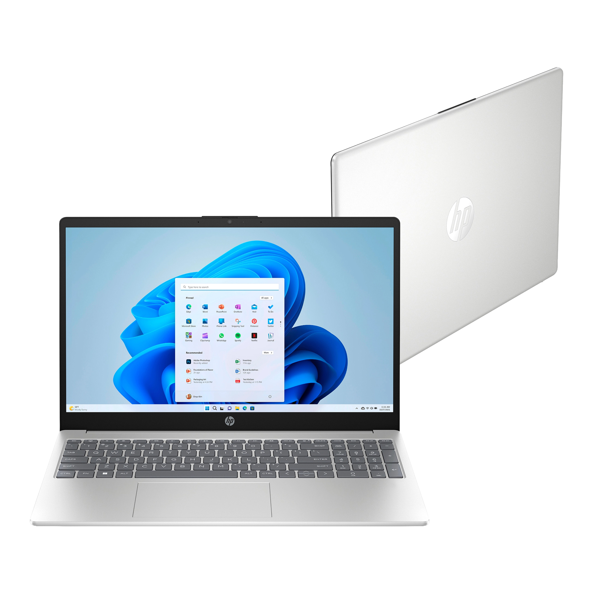 Notebook Hp Pantalla 15,6' Intel Core I3 Ram 8gb SSd 256gb Win11