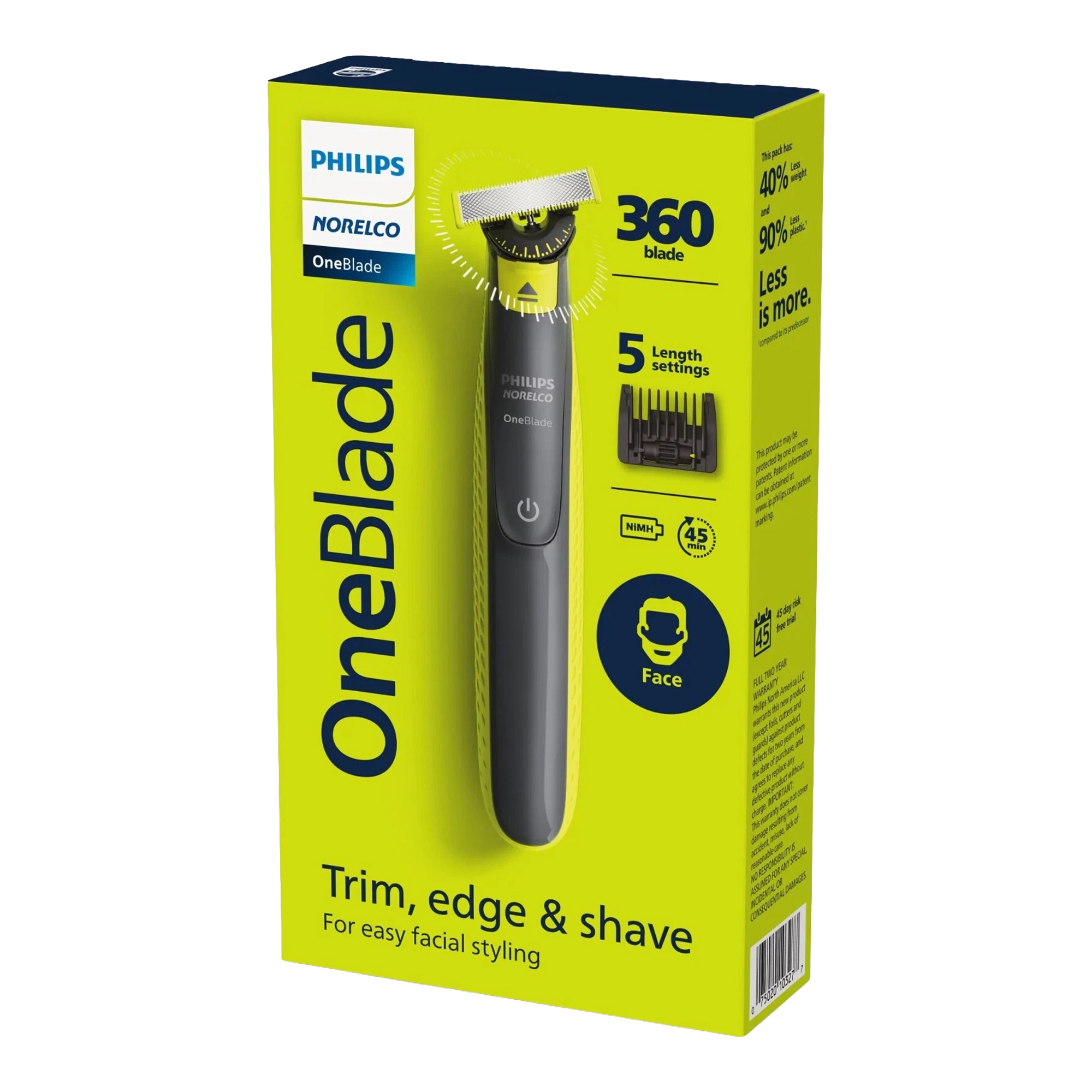 Afeitadora Inalámbrica Philips Qp2724/70 Cuchilla 360° - Imagen 2