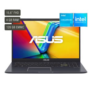 Notebook Asus Vivobook GO Pantalla 15,6' Intel Celeron N4500 Ram 4gb SSD 128gb Win11