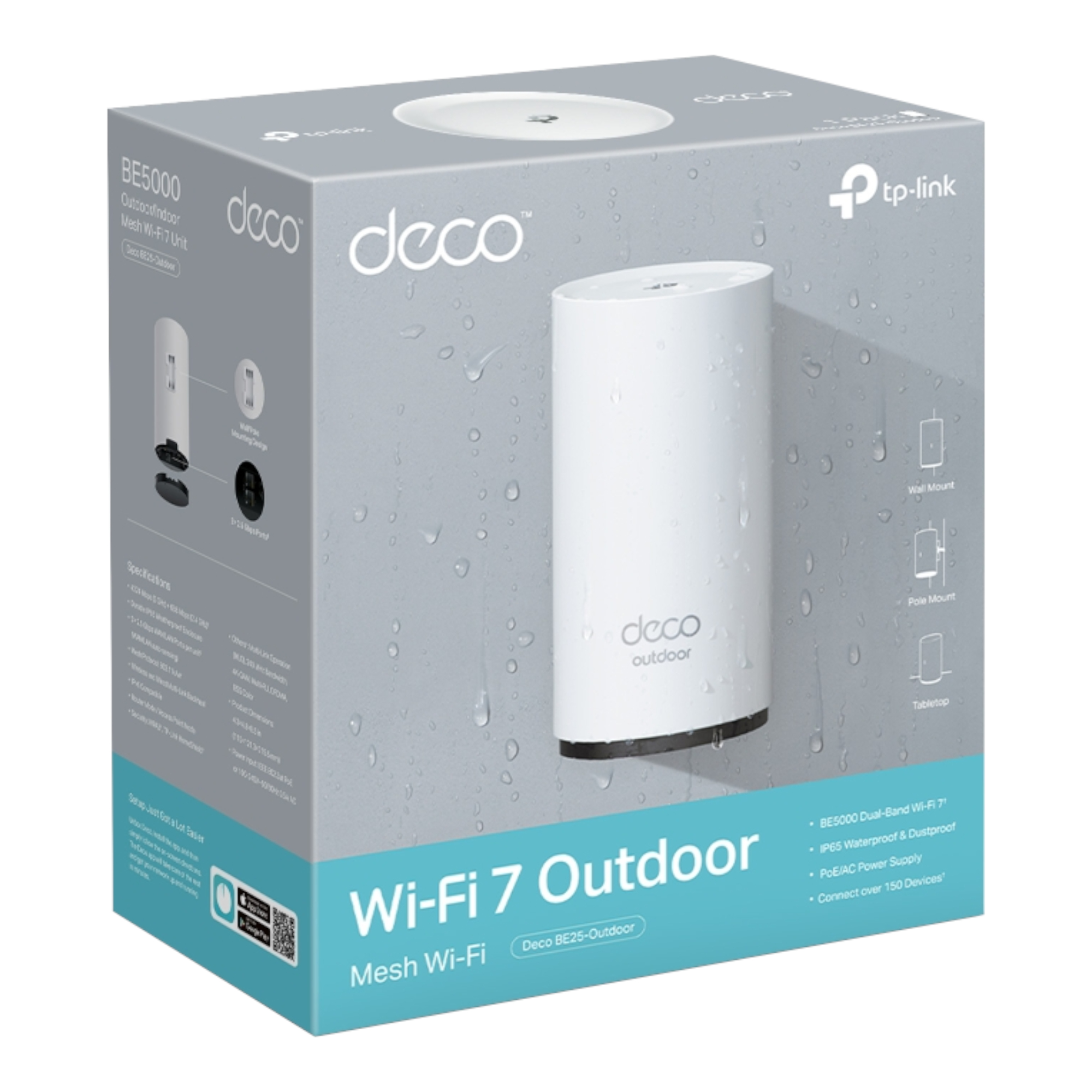 Router Mesh Tp-Link Deco Be25 Outdoor Wi-Fi 7 X1u - Imagen 6