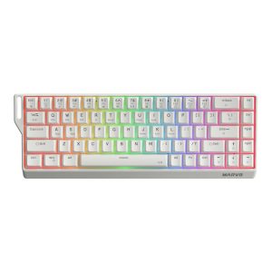 Teclado Gaming Inalámbrico Marvo Kg965w Mecánico Iluminación Rgb