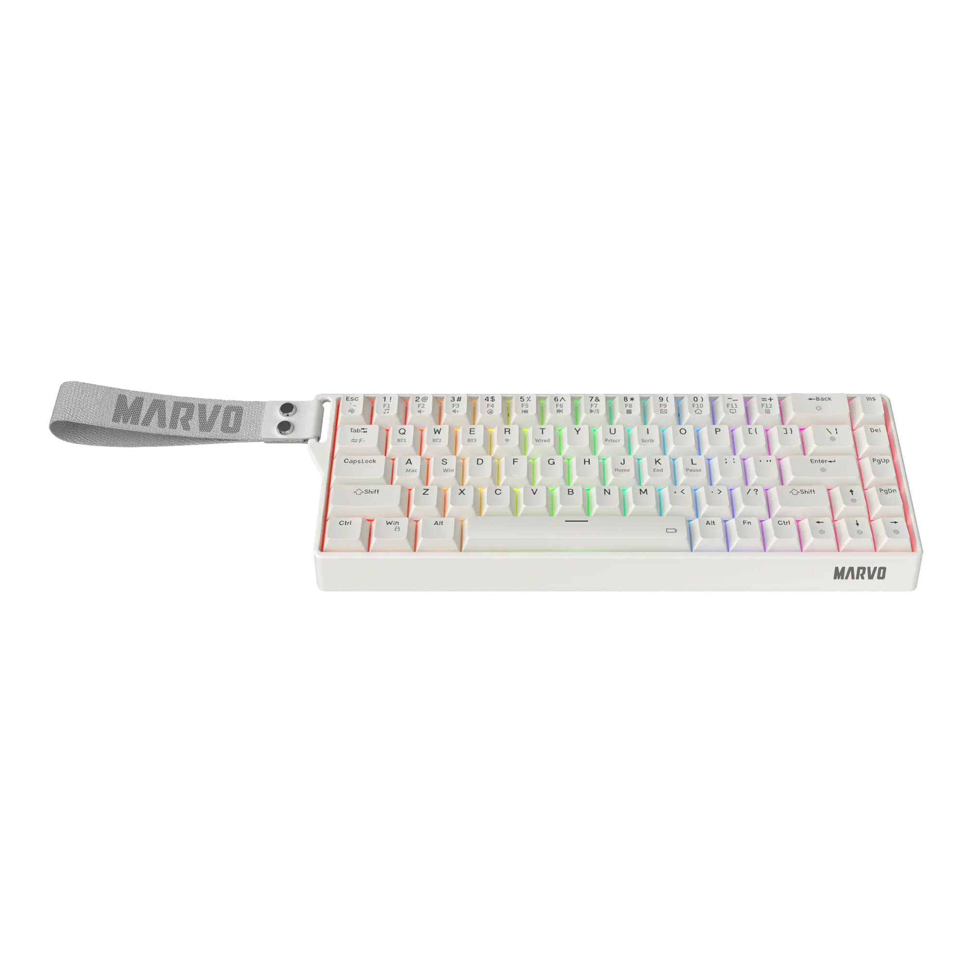 Teclado Gaming Inalámbrico Marvo Kg965w Mecánico Iluminación Rgb - Imagen 5