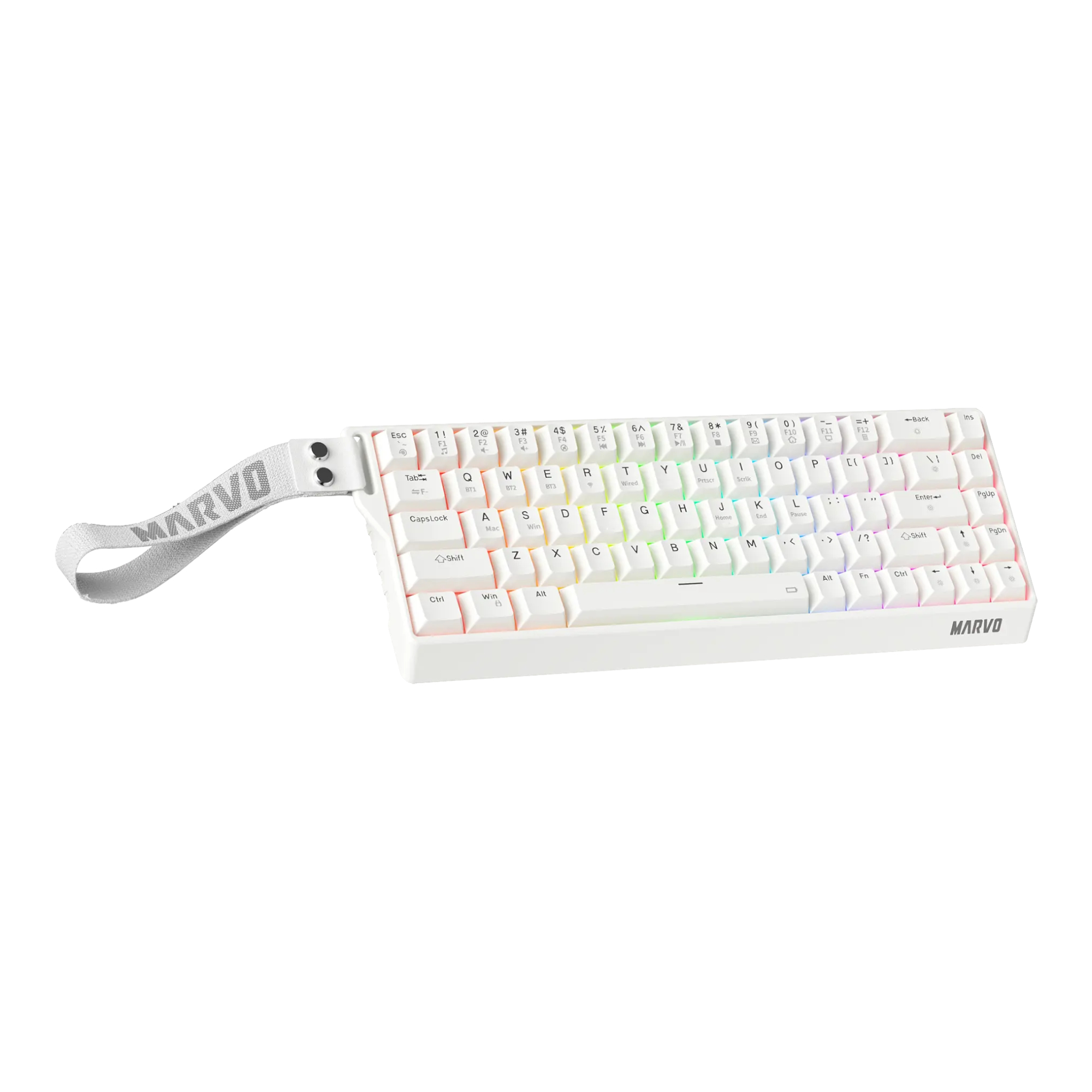 Teclado Gaming Inalámbrico Marvo Kg965w Mecánico Iluminación Rgb - Imagen 8