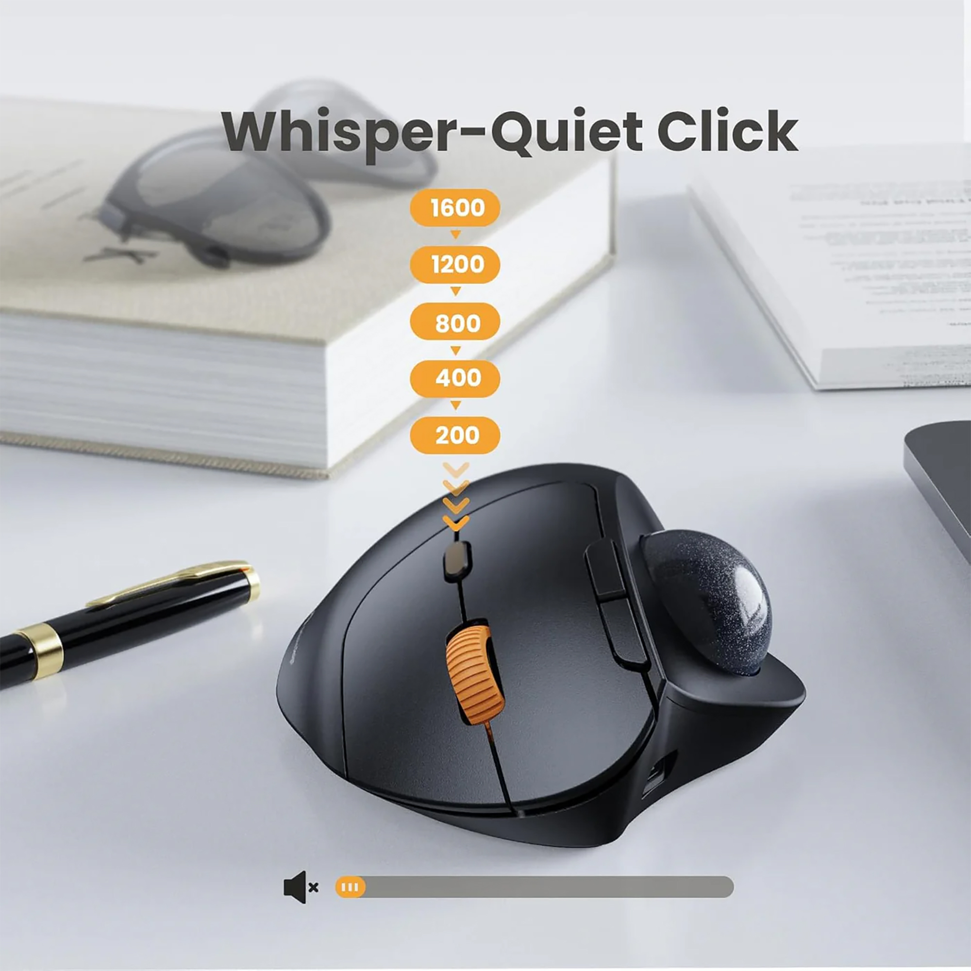 Mouse Diestro Inalámbrico Bt ProtoArc Em04 1600dpi - Imagen 4