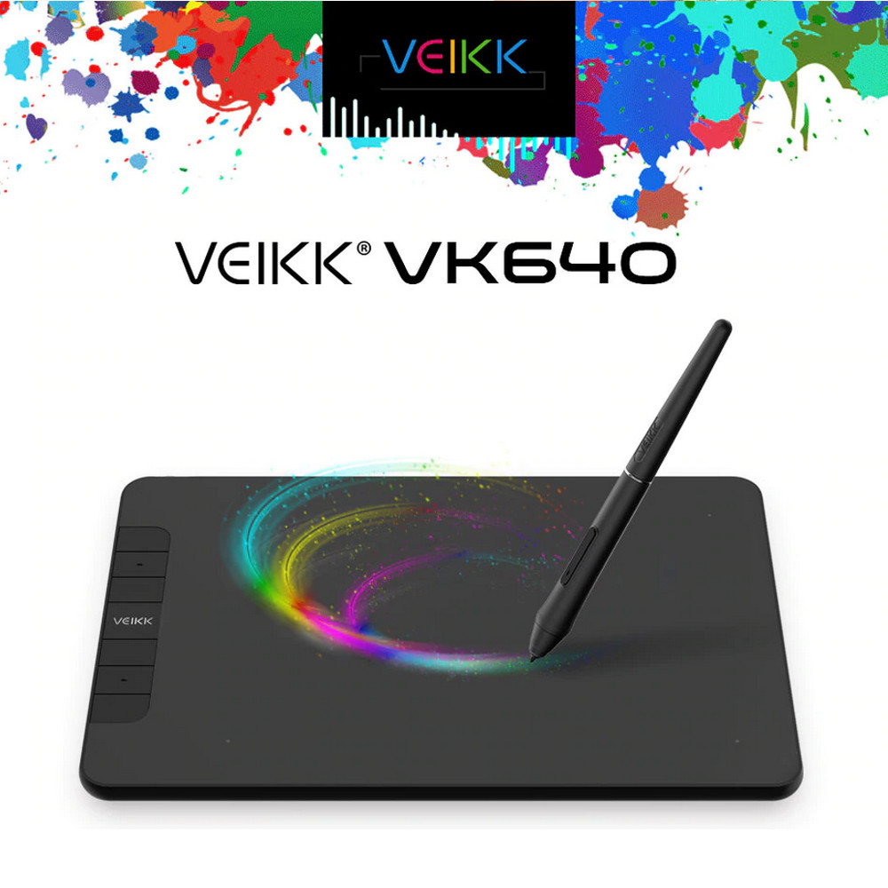 Tableta Digitalizadora Veikk Vk640 Ambidiestro 6x4 5080lpi - Imagen 2