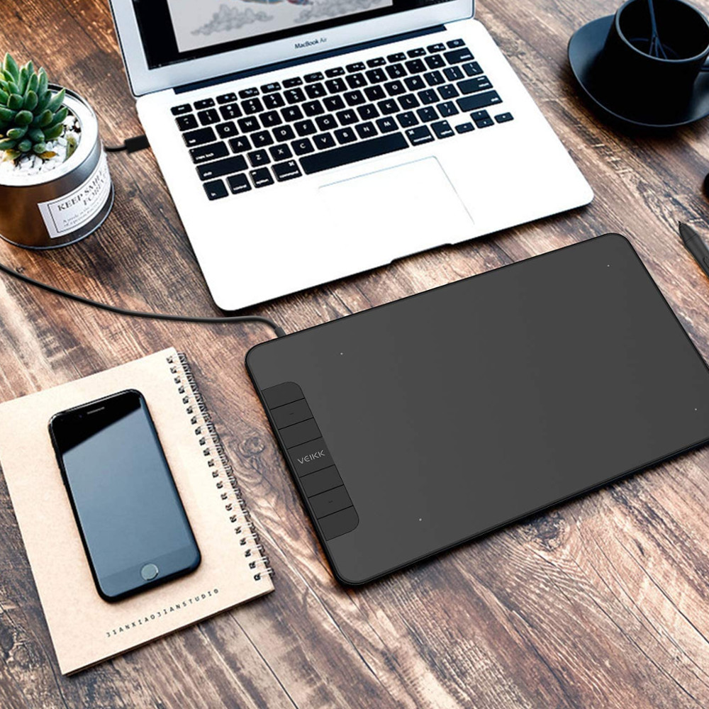 Tableta Digitalizadora Veikk Vk640 Ambidiestro 6x4 5080lpi - Imagen 5