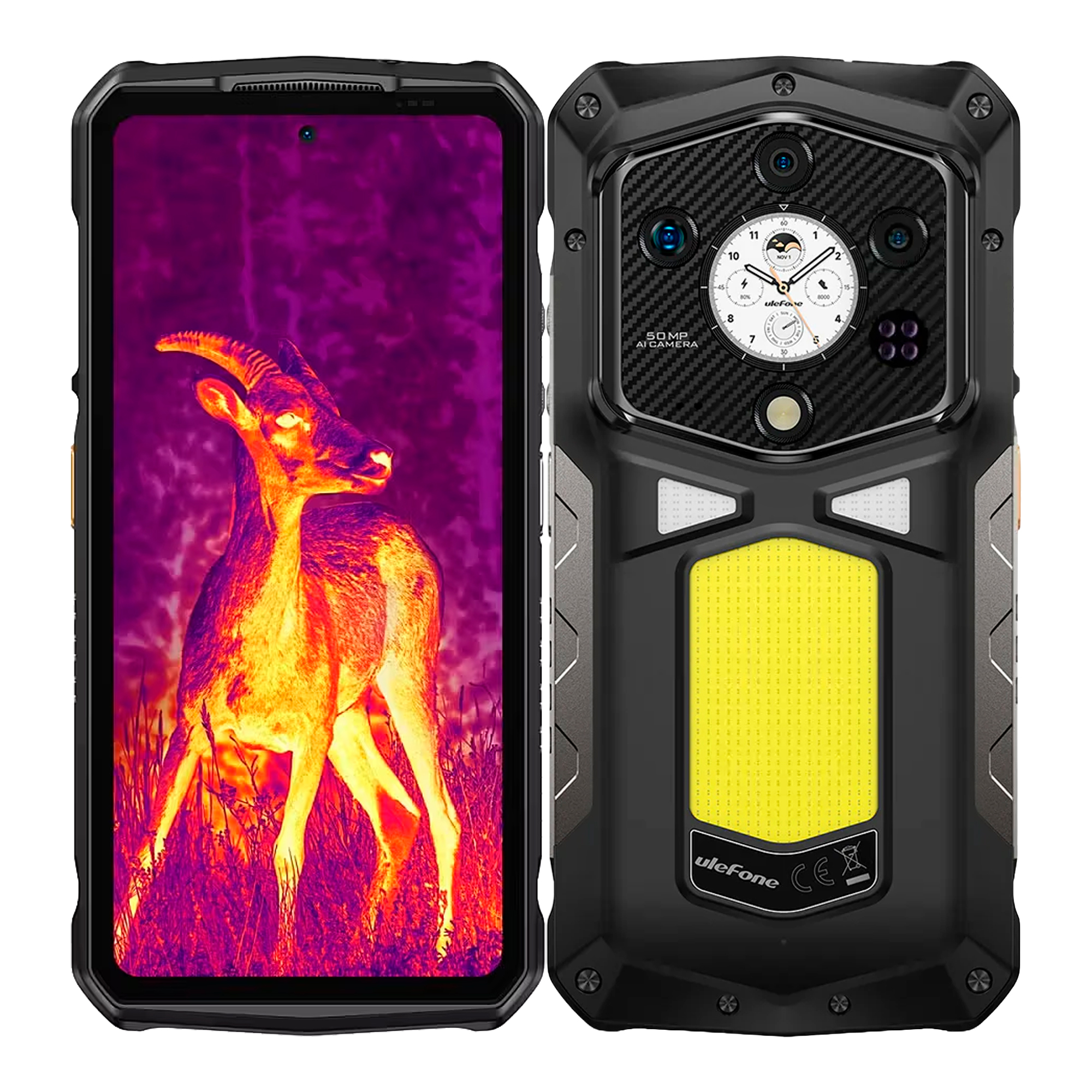 Ulefone Armor 29T Pro Pantalla 6,67'+1,04' Red 5G Ram 16+16gb Rom 512gb Triple Cam 50mp